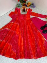 Georgette chiffon Gown