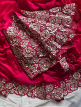1 Minute Saree Ready To Wear - Space Silk