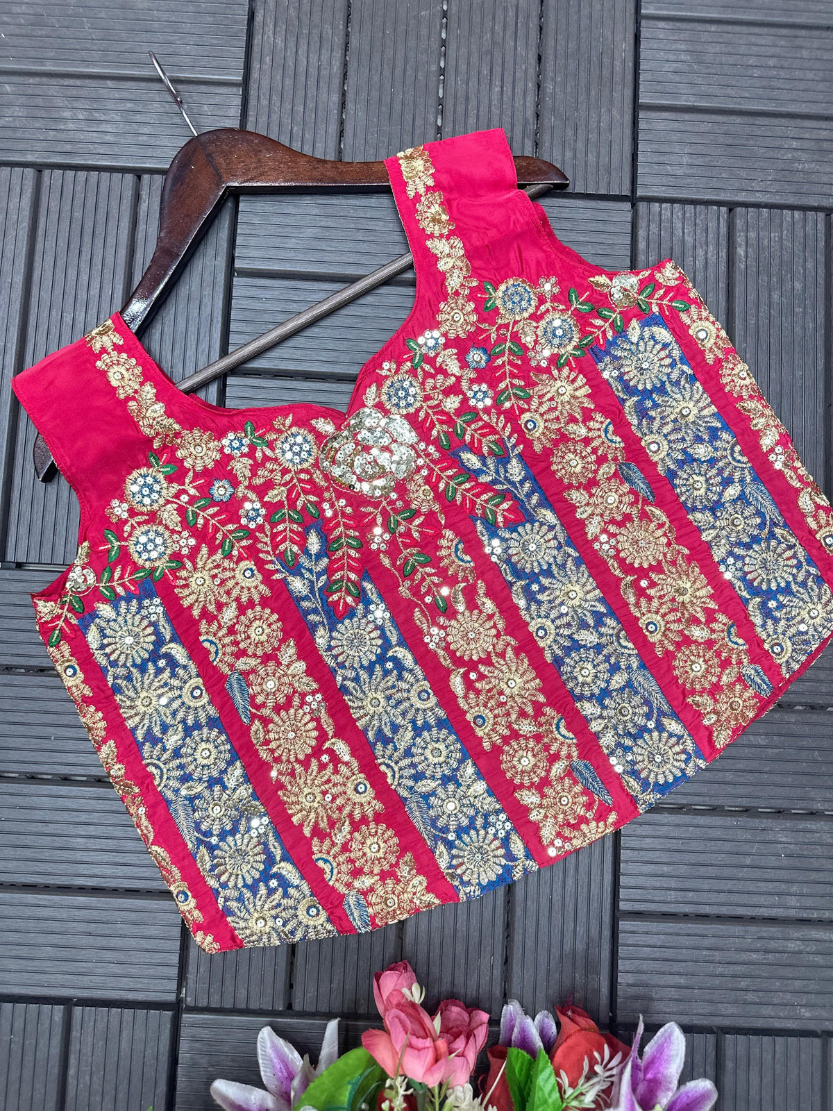 1 Minute Saree - Heavy Crep