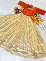 New Launching Top Trending & Most Selling Fully Stitched Space Silk With Beautiful Sequins Embroidery Work