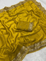 Space silk sarees with butti work
