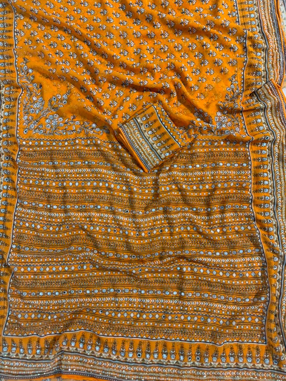 Rashmika inspired saree