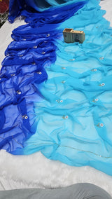Himaja InspiredButter chiffon saree