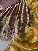 Space silk kids lehenga
