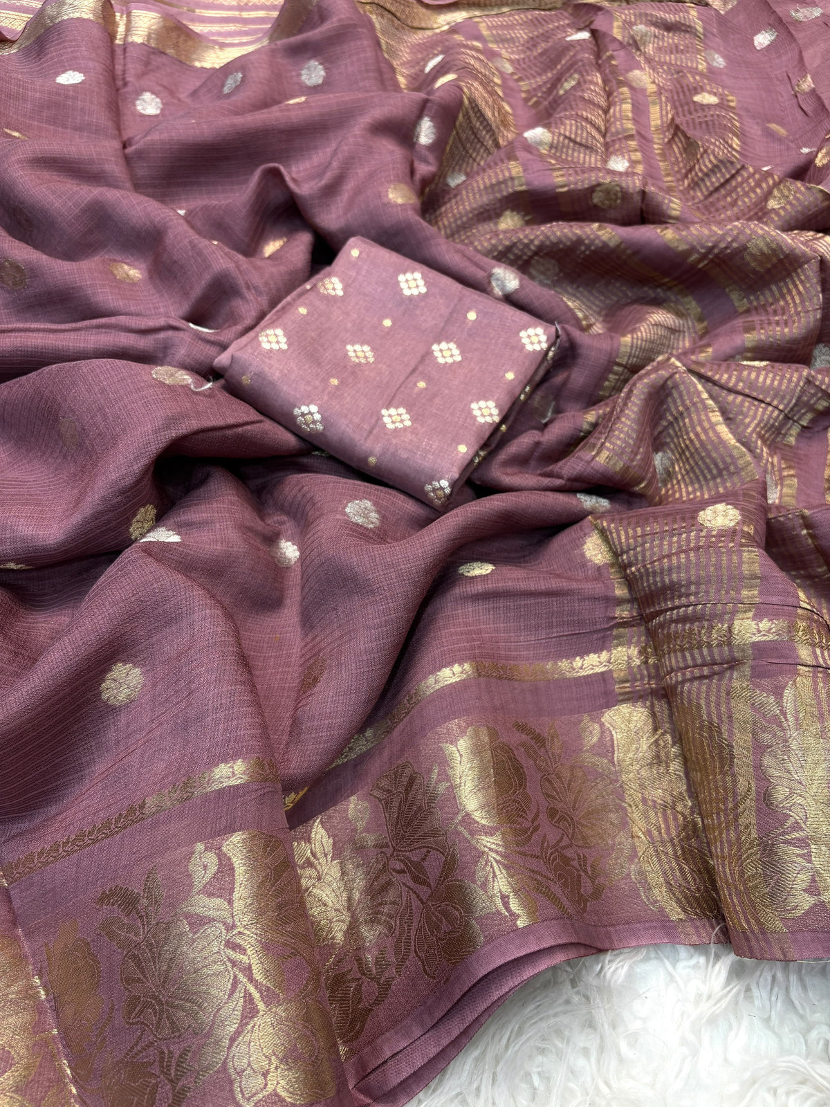Pure viscouse kota silk sarees