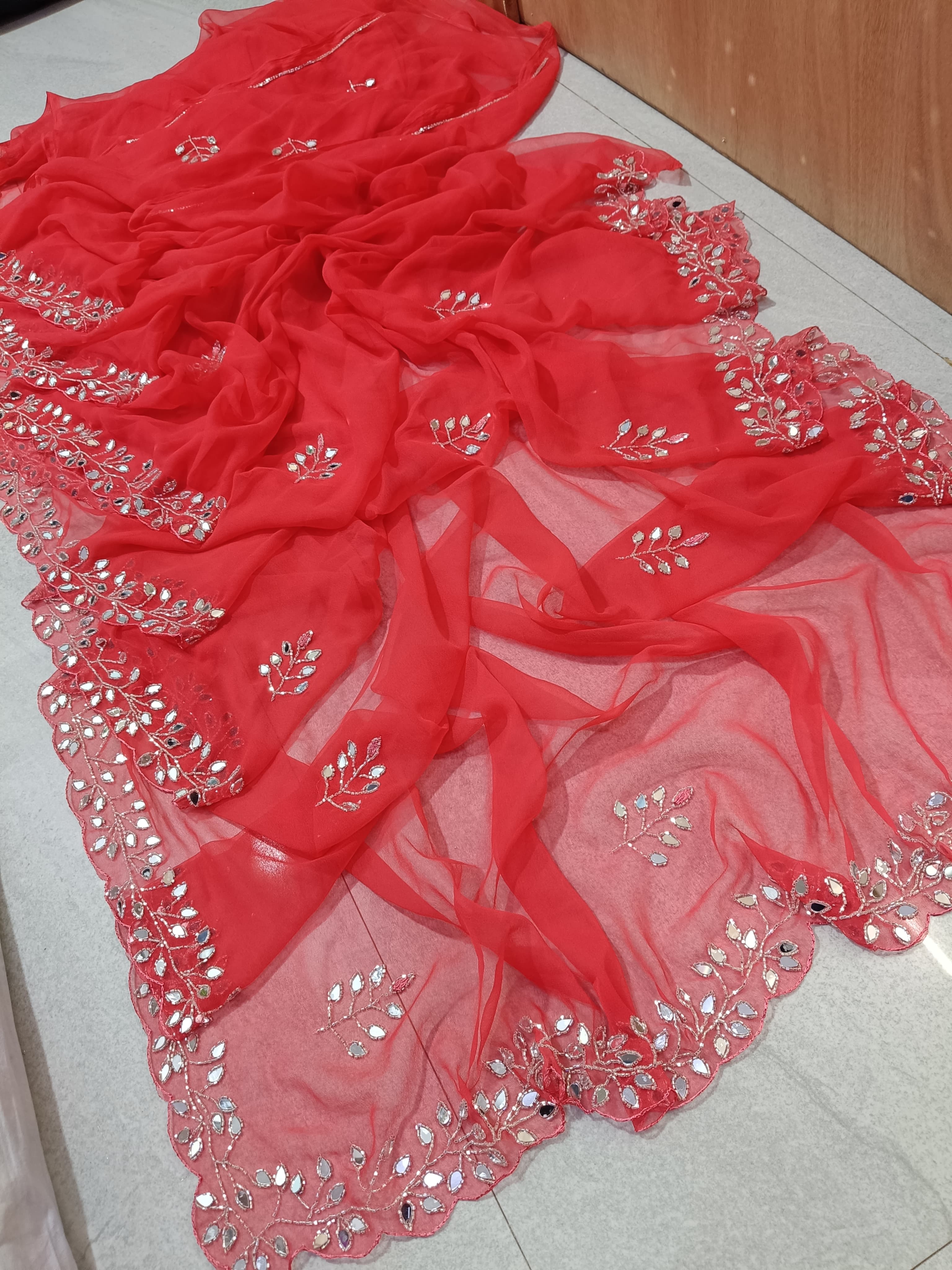 Premium Georgette Saree