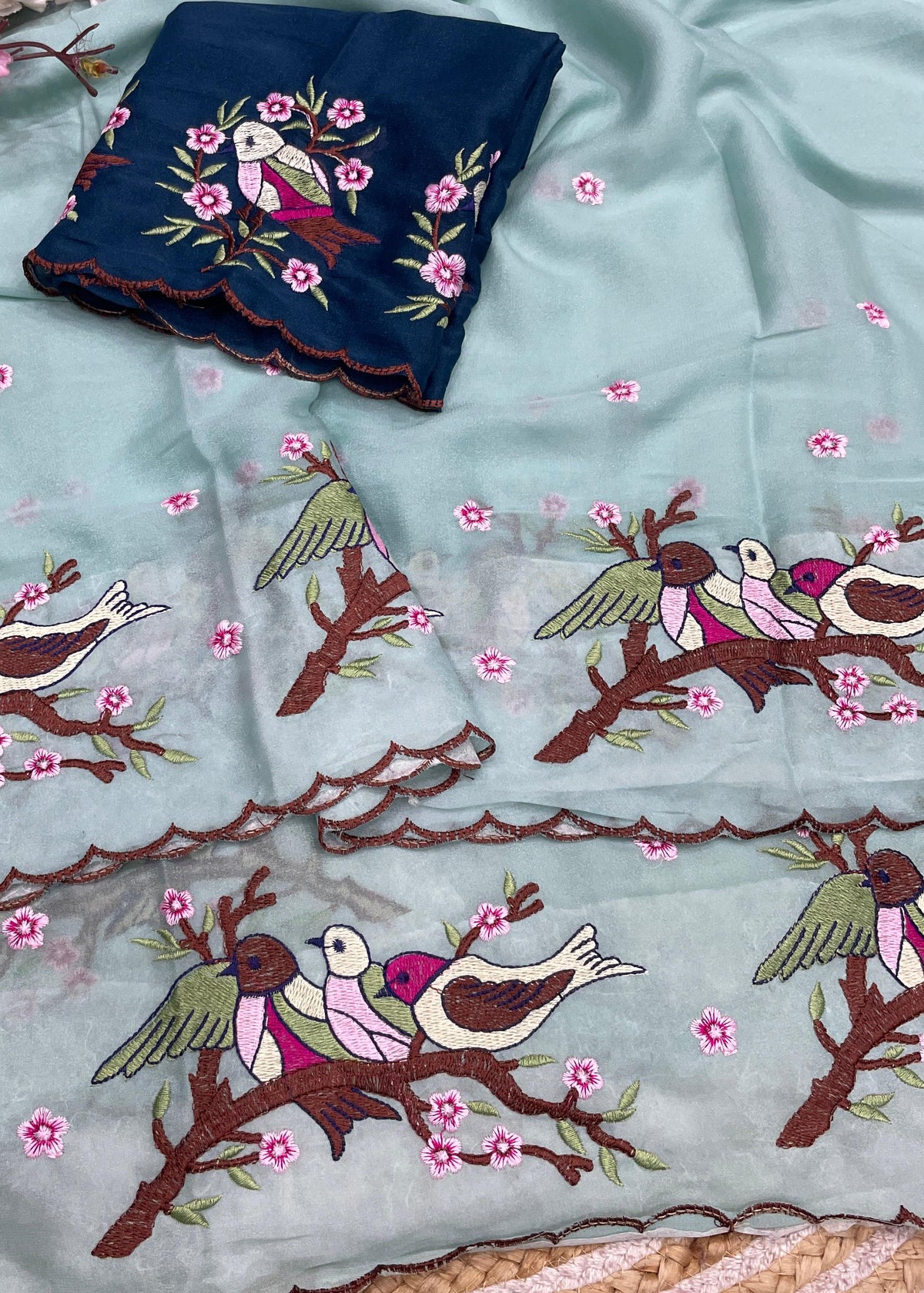 Premium georgette sarees