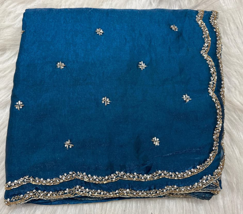 Space silk 2 line sarees