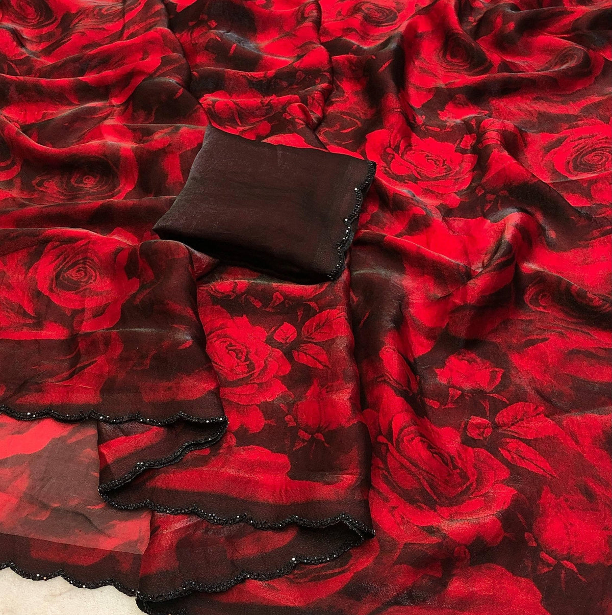 Floral Space silk sarees