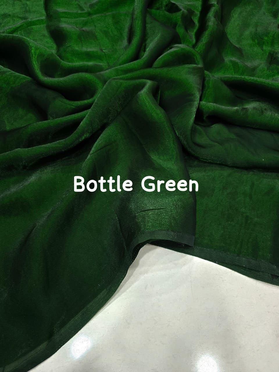 Space silk sattin sarees