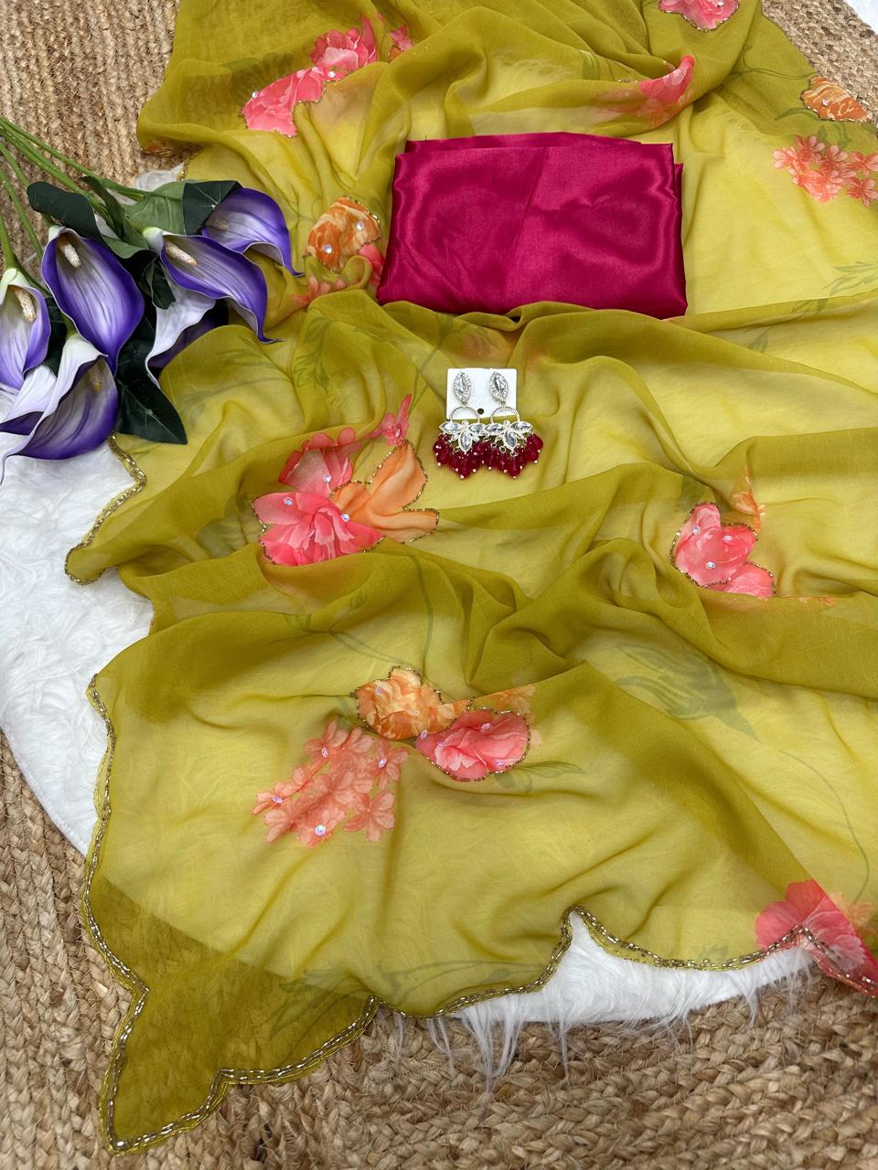 Georgette sarees