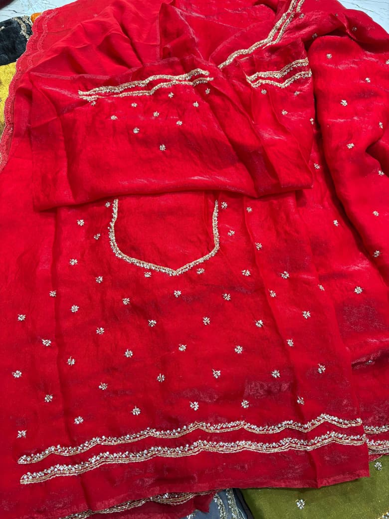 Space silk 2 line sarees