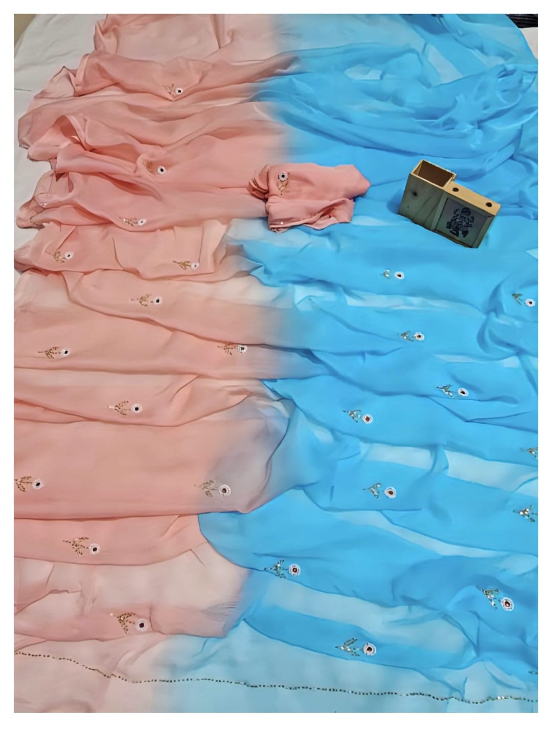 Himaja InspiredButter chiffon saree