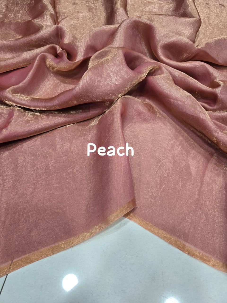 Space silk sattin sarees