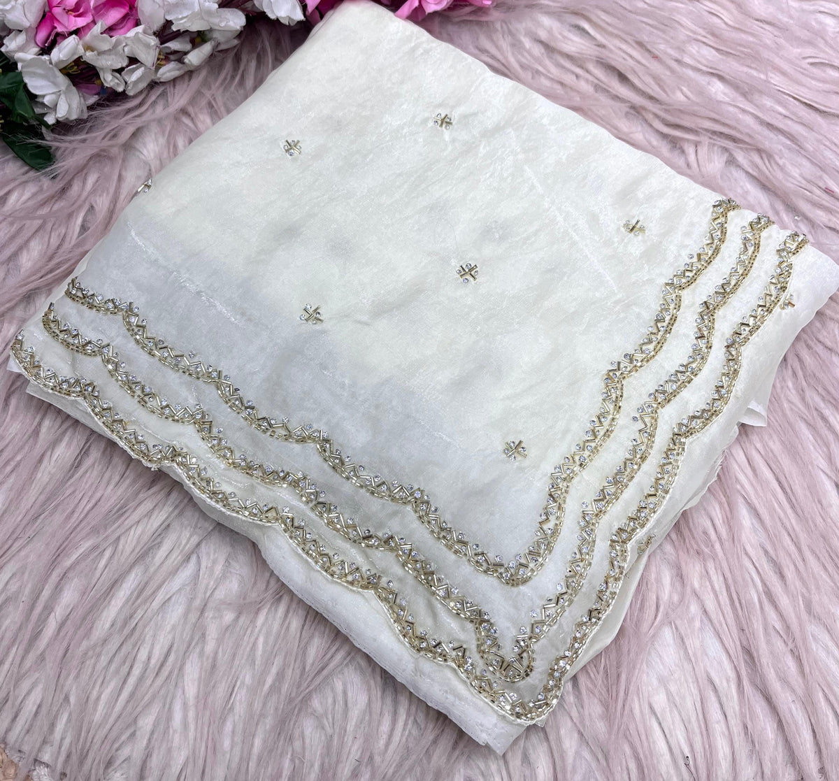 Space silk 3 Line sarees