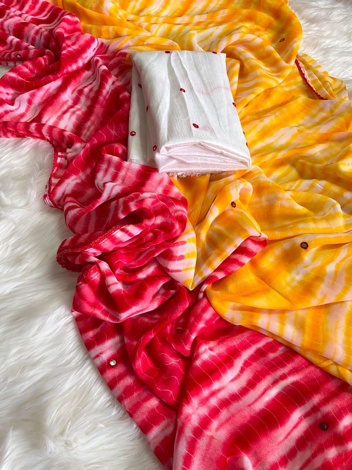 Premium georgette sarees
