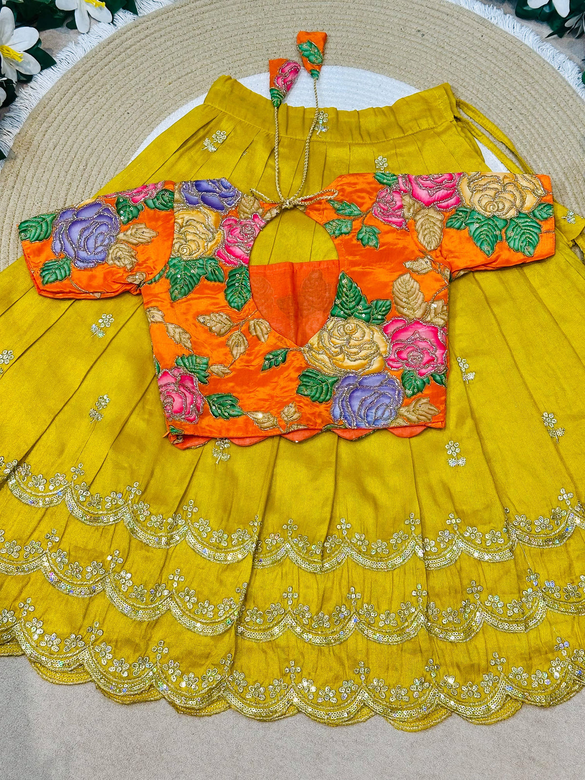 Kids lehenga