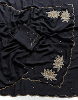 Ranggoli Crush handwork saree