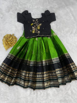 Kids lehenga with handwork