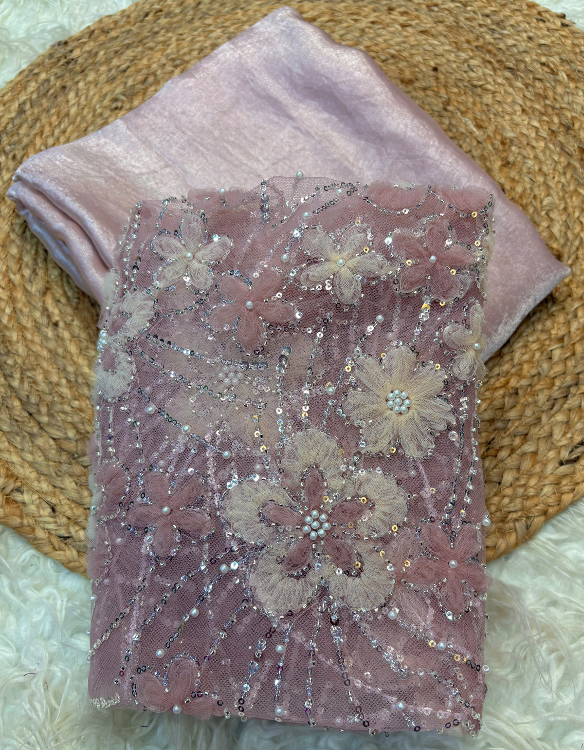 Rangoli silk with blouse