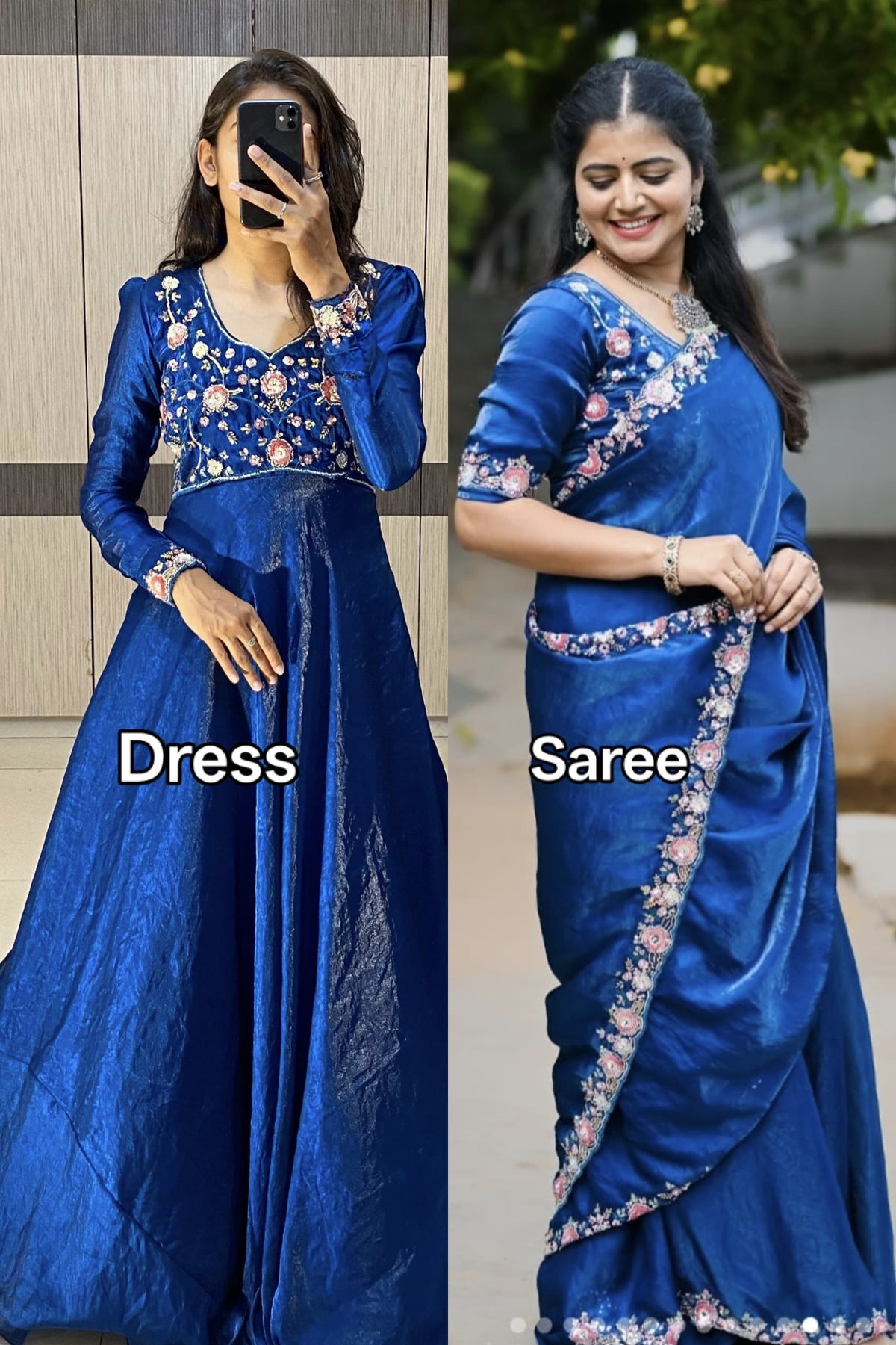 Premium Space Silk Gown