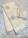 Rangoli crush Saree With sequin Beads work