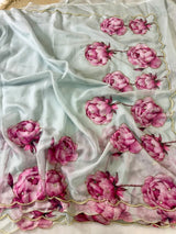 Tebby Silk Floral Sarees