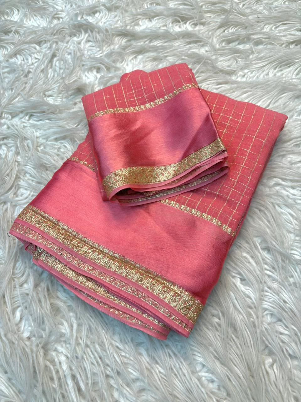 Viscose Georgette Saree