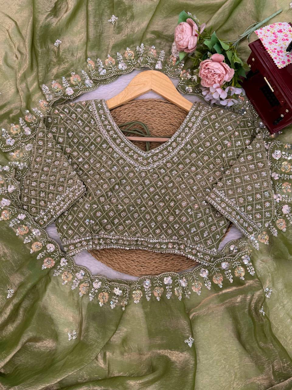 Dhorasani Space silk satin