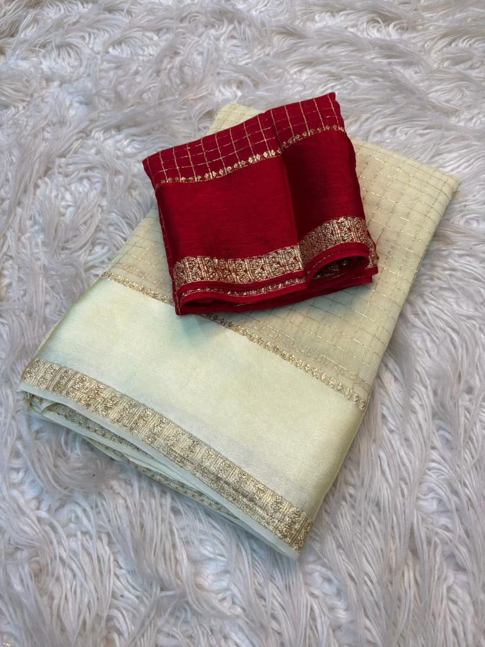 Viscose Georgette Saree