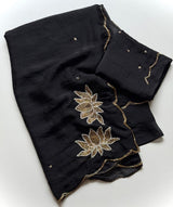 Ranggoli Crush handwork saree