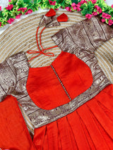 Premium vichitra silk