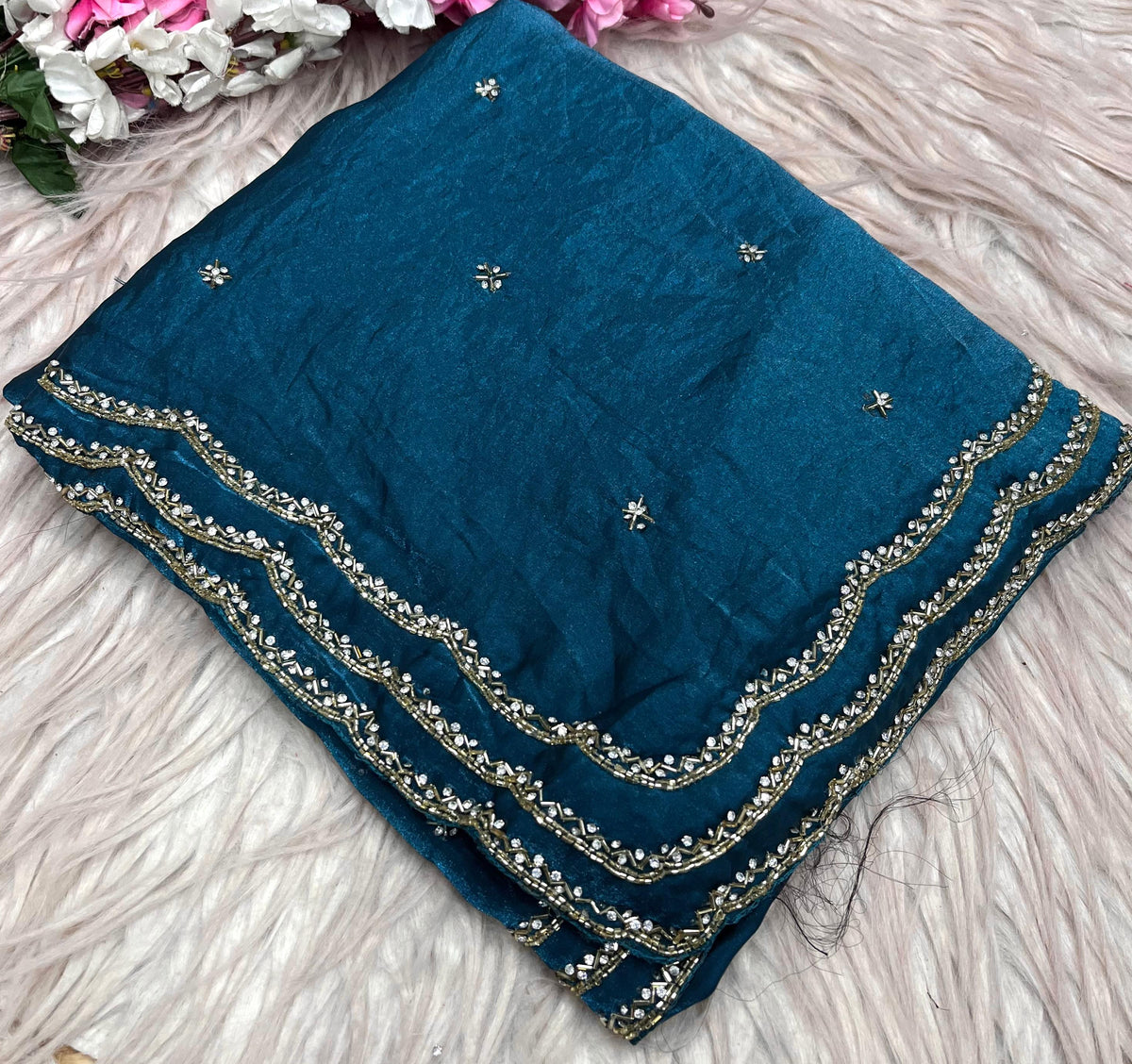 Space silk 3 Line sarees