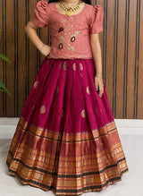 Kids lehenga with handwork