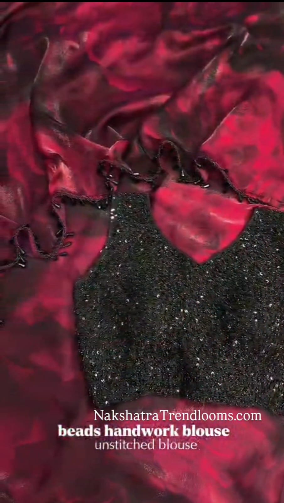 Space silk blood Red