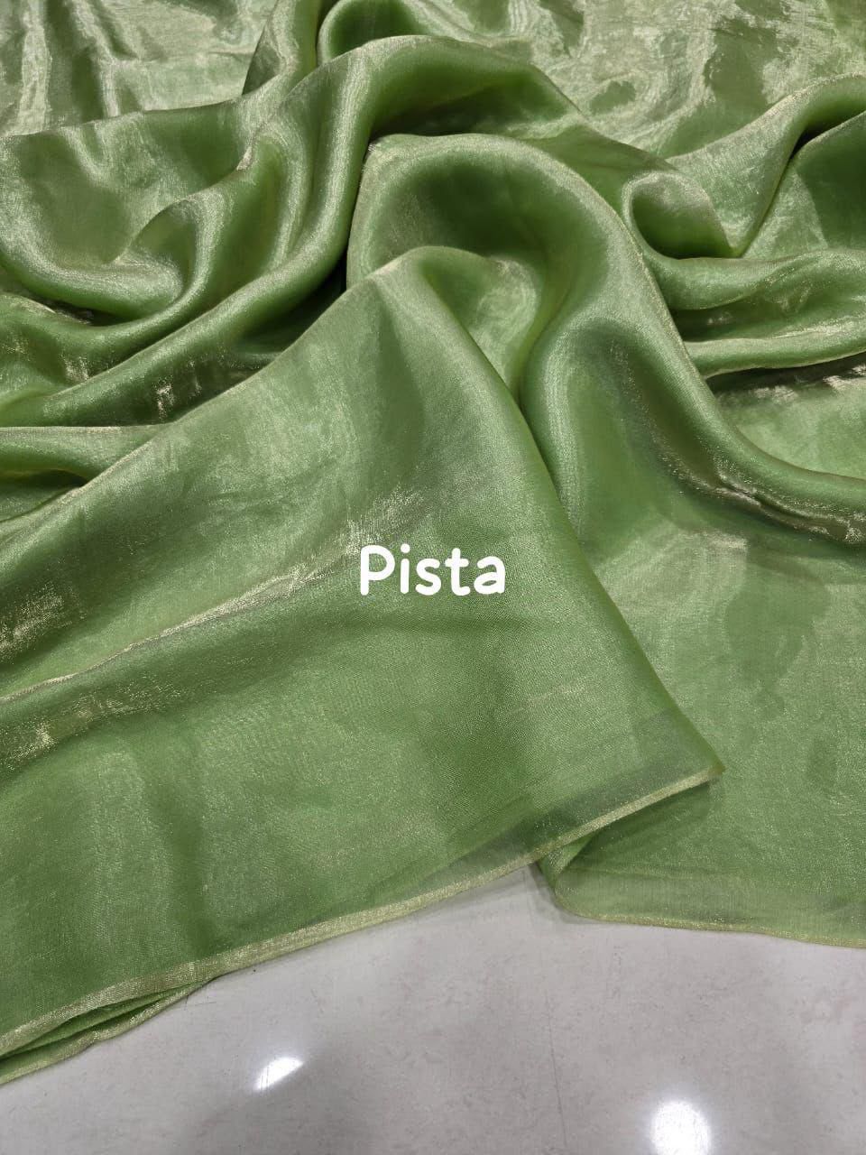 Space silk sattin sarees