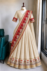 Viscouse georgette lehenga