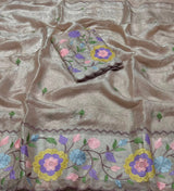 Space silk Embroidery