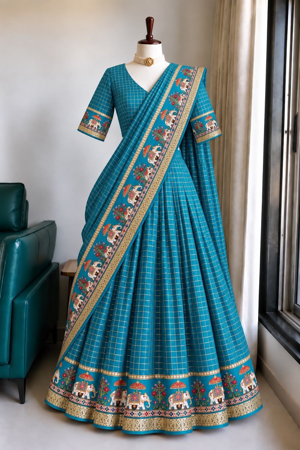 Viscouse georgette lehenga
