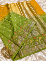 Banarasi viscose silk saree