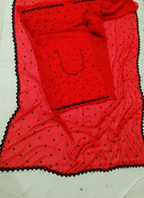 Georgette handwork saree
