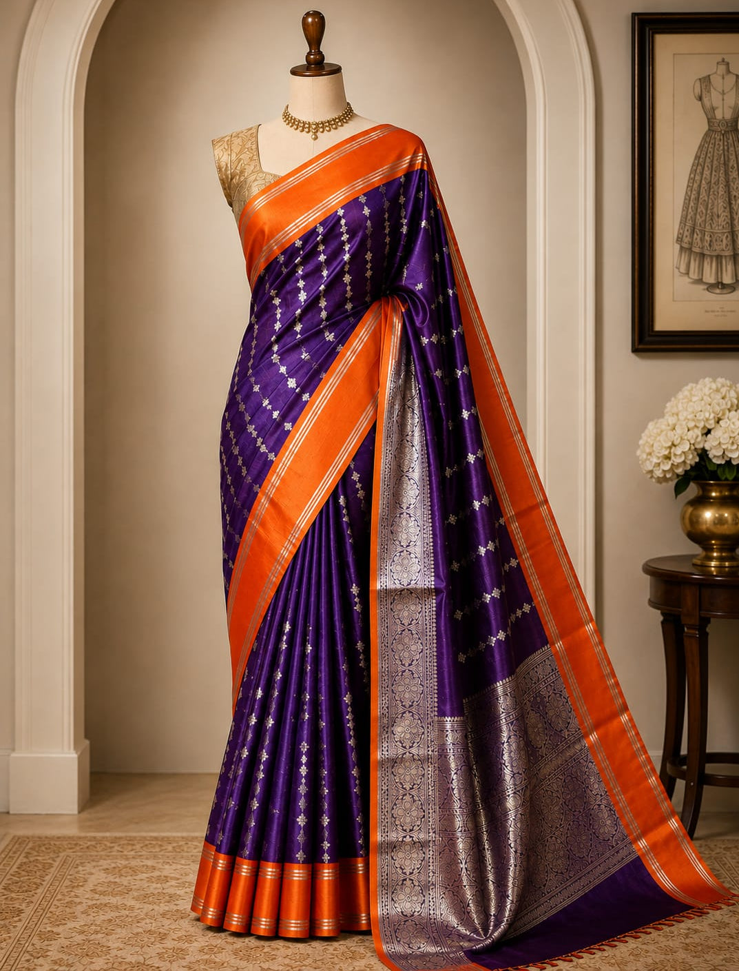 Banarasi soft kataan silk