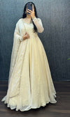 Space Silk Crush Gown