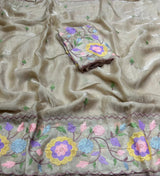 Space silk Embroidery
