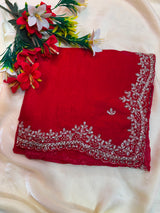 Premium Space silk handwork sarees