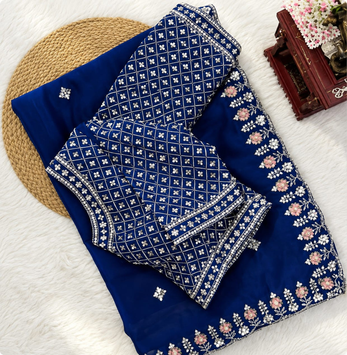 Dhorasani Space silk satin