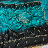Space silk sarees