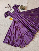 Ranngoli silk Gown
