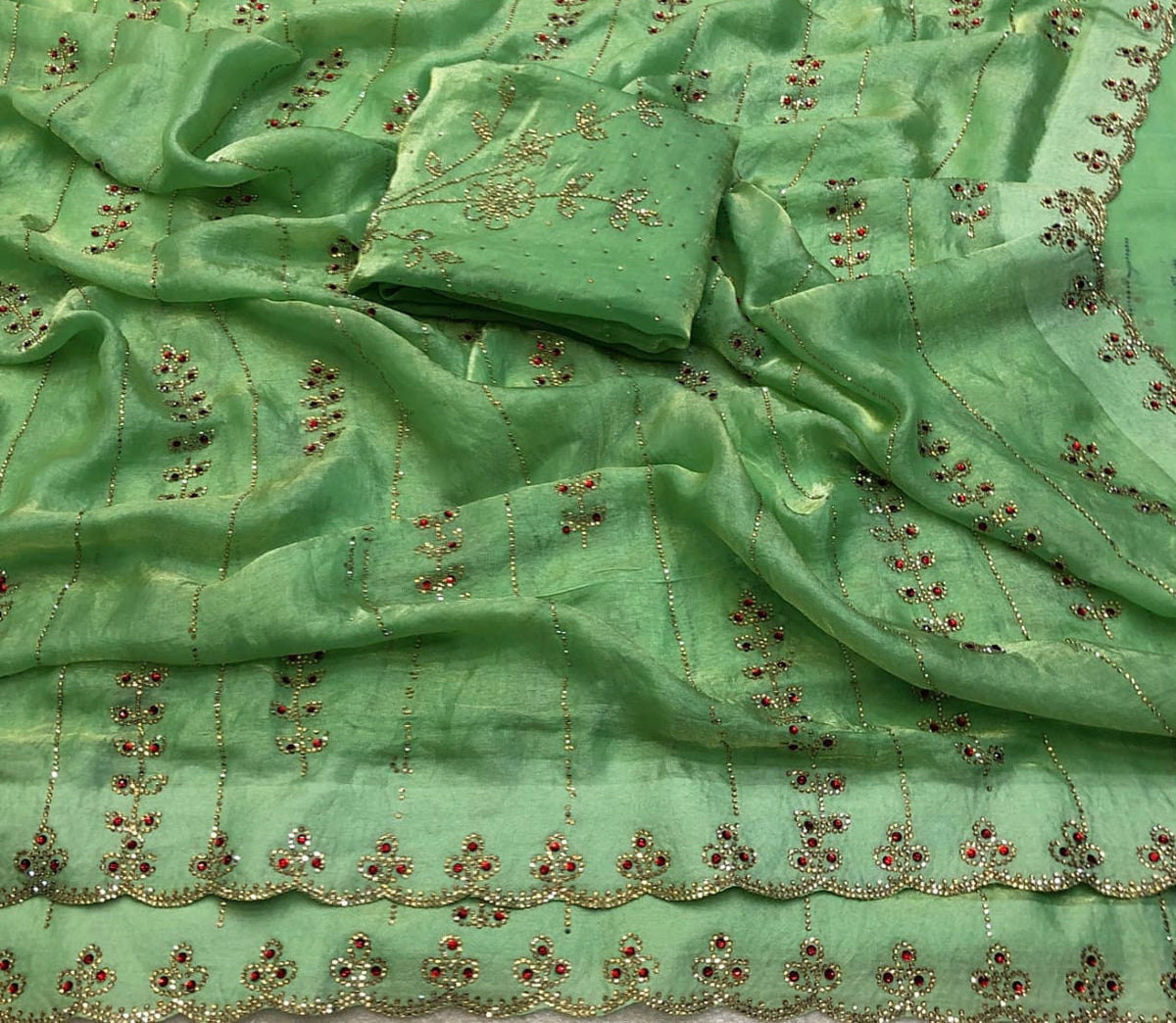 Space silk premium Jharkhan work