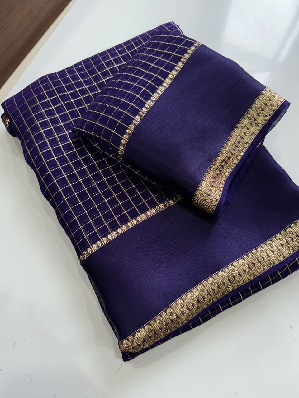 Viscose Georgette Saree